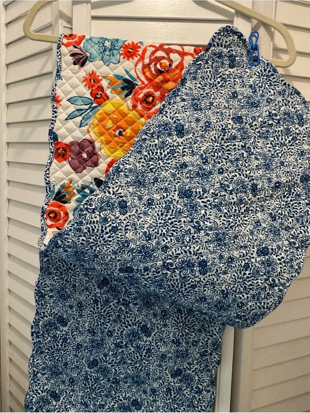 Pioneer Woman Reversible “Flea Market Floral Quilted Table Runner” 14x72” NWOT